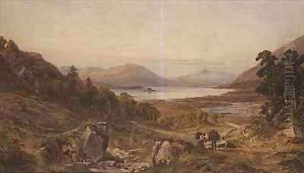 Head of Lough Carrib Connemara - view 1