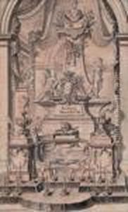 Projet De Tombeau by Schubler, Johann Jacob