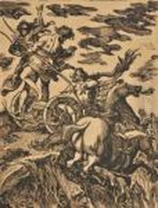 The Rape Of Proserpina by Giuseppe Scolari
