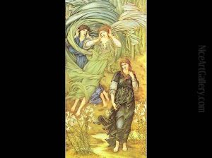 Sponsa de Libano (The Bride of Lebanon) 1891 by Sir Edward Coley Burne-Jones