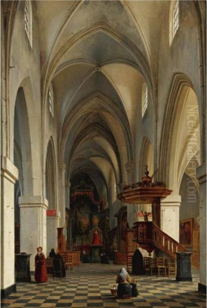 Interior Of A Cathedral - view 1
