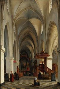 Interior Of A Cathedral Interior Of A Cathedral