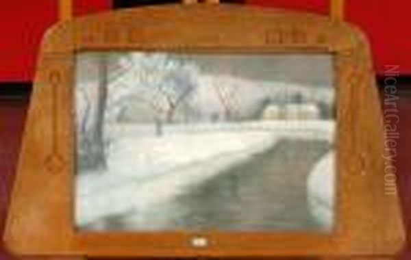 Paysage Anime Sous La Neige - view 1