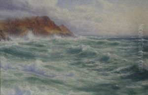 After The Storm, Cornish Coast by Walter Shaw