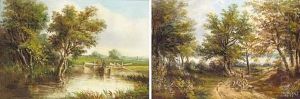 Gainsborough Lane; And Sproughton Lock by John Sheppard