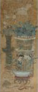 'hundred Antiques"""" Scroll 'hundred Antiques"""" Scroll