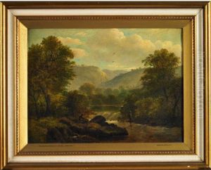 An Angler""""s Paradise At Ashdale, Derbyshire