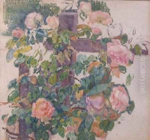 Roses Grimpantes by Theo van Rysselberghe