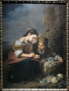The Little Fruit Seller 1670-75 by Bartolome Esteban Murillo