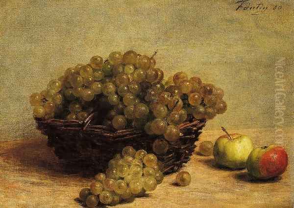 Nature Morte: Raisin et Pommes d'Api - view 1