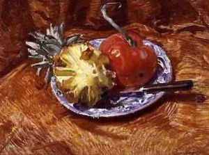 Pineapple and Tomato by William Nicholson