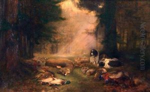 After The Day's Shoot by John Sidney Steel