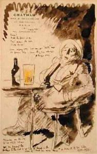 A Collection of Eight Illustrated Letters to his Friend Duncan Tate, 1922