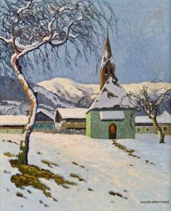 Kapelle In Bramberg by Walter Stoitzner