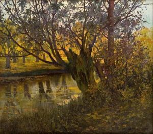 Weiher Plankenberg by Walter Stoitzner