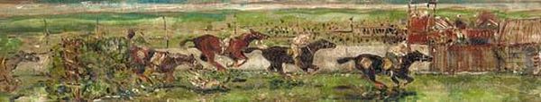 The Home Strait, Dieppe Racecourse - view 1