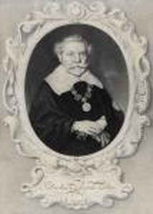 Portrait Of Godert Dircksz. Kerckrinck (1577-1645) by Joan Thopas