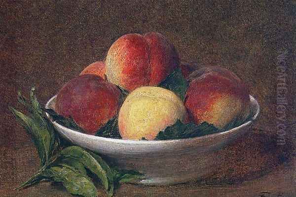Peaches in a Bowl - view 1