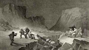 Crossing the Ice Belt at Coffee Gorge by James Hamilton