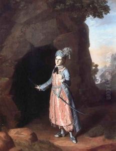 Nancy Hallam as Fidele in Shakespeare's Cymbeline by Charles Willson Peale