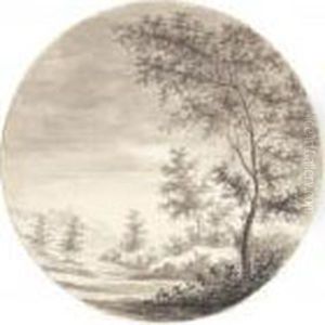 Landscape With Trees by Claes Van Beresteyn
