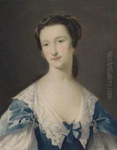 Portrait Of Miss Ackland by Pieter van Bleeck