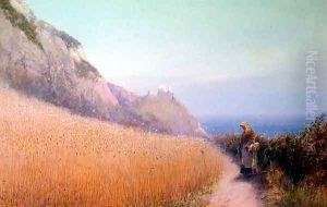A Cornfield Near Sidmouth, Devon
