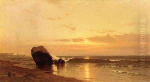 Coastal Sulset by Francis Augustus Silva