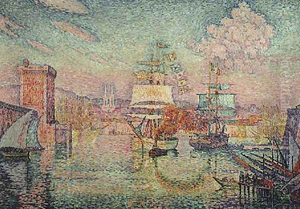 Entrance to the Port of Marseille, 1918 - view 1