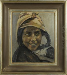 Portrait De Femme by Jan Van Ryswyck