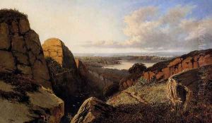 A Valley View by Edmund John Niemann