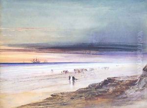 Beach Scene by James Hamilton