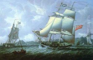 British Schooners by Robert Salmon