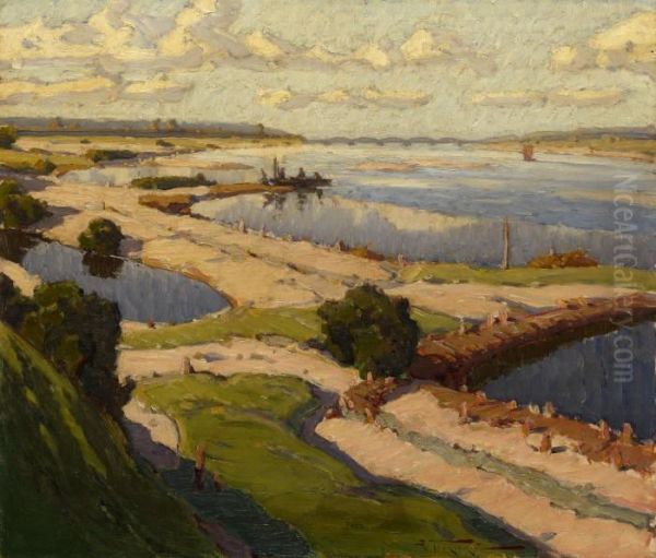 The Volga River - view 1