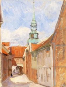 Kirche St. Cosmae Et Damiani In Stade by Julius Von Ehren