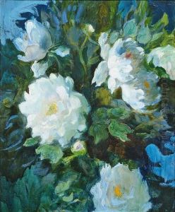 Peonies by Alexander Karl Fr. Von Otterstedt