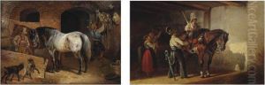 A Stable Scene; And The Young Cavalry Officer