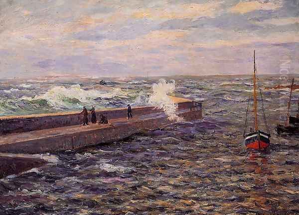 The Jetty at Pontivy, Morbihan - view 1