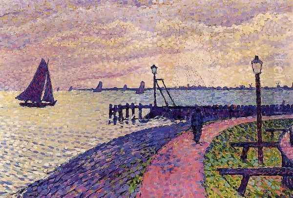 Port Entrance at Volendam - view 1