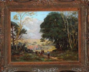 The Homestead In The Valley by William Peter Watson