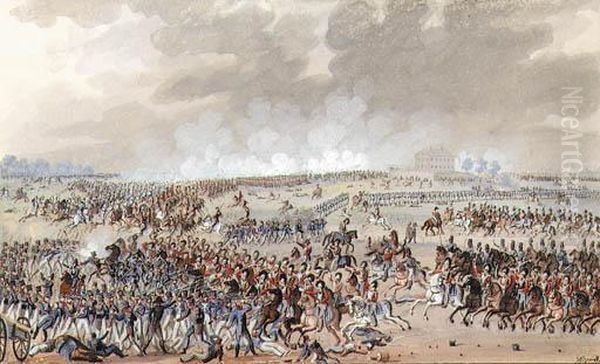 The Battle Of Waterloo - view 1