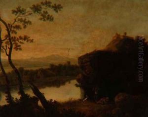 The Ller Valley, North Wales by Richard Wilson