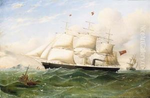 The Auxiliary Steamer Kersonese [sic] Calling For A Pilot Off Anglesey