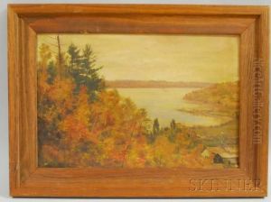 Cap Rouge Cove From The Hill, Quebec
