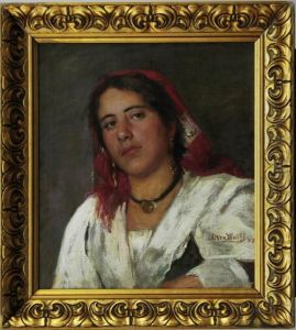 Testa Di Popolana by Otto Wolf-Oschatz