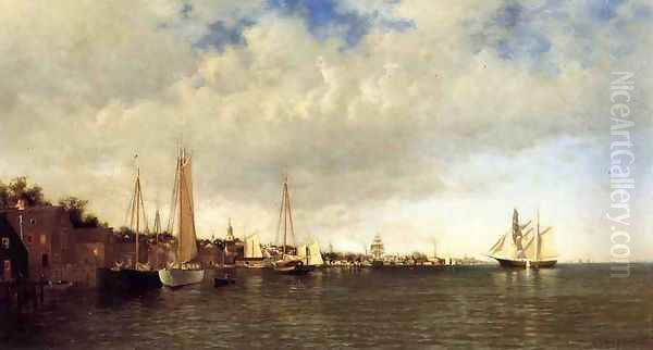 An Old Town by the Sea, Glouceser Harbor - view 1