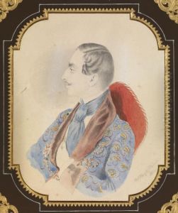 Portrait Of Ilya Mikhailovich Miklashevsky by Thomas Wright