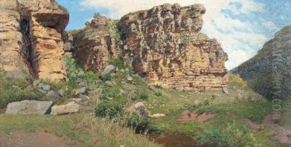 Rocks Near Kislovodsk - view 1