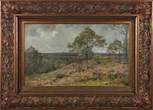 Chasseurs A Courre Et Leurs Chiens by Edmond Yarz