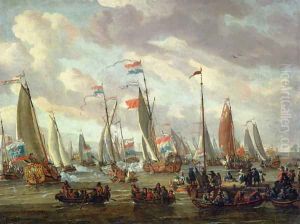 Tsar Peter I 1672-1725 visiting England in January 1698